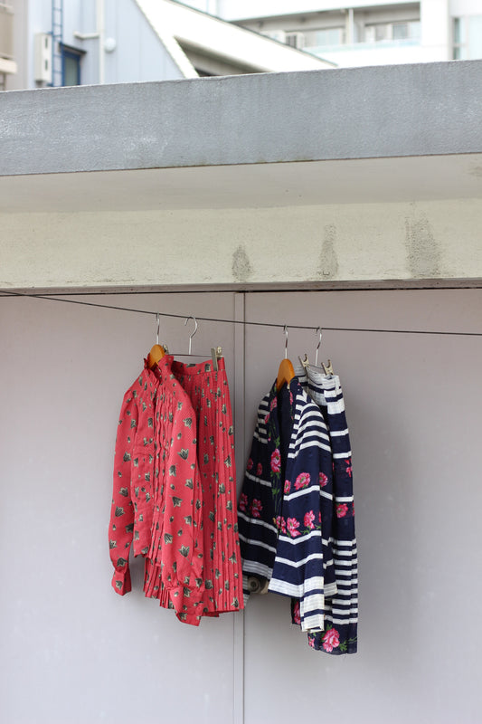 Vintage Floral Long Sleeve Setup x2点