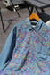 Men's Vintage Embroidered Long Sleeve Shirt set x2点