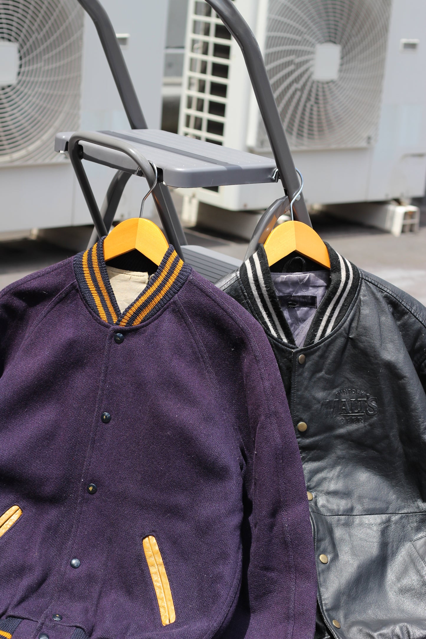 50-60's & 90's Men's Vintage Varsity Stadium Jacket set x2点