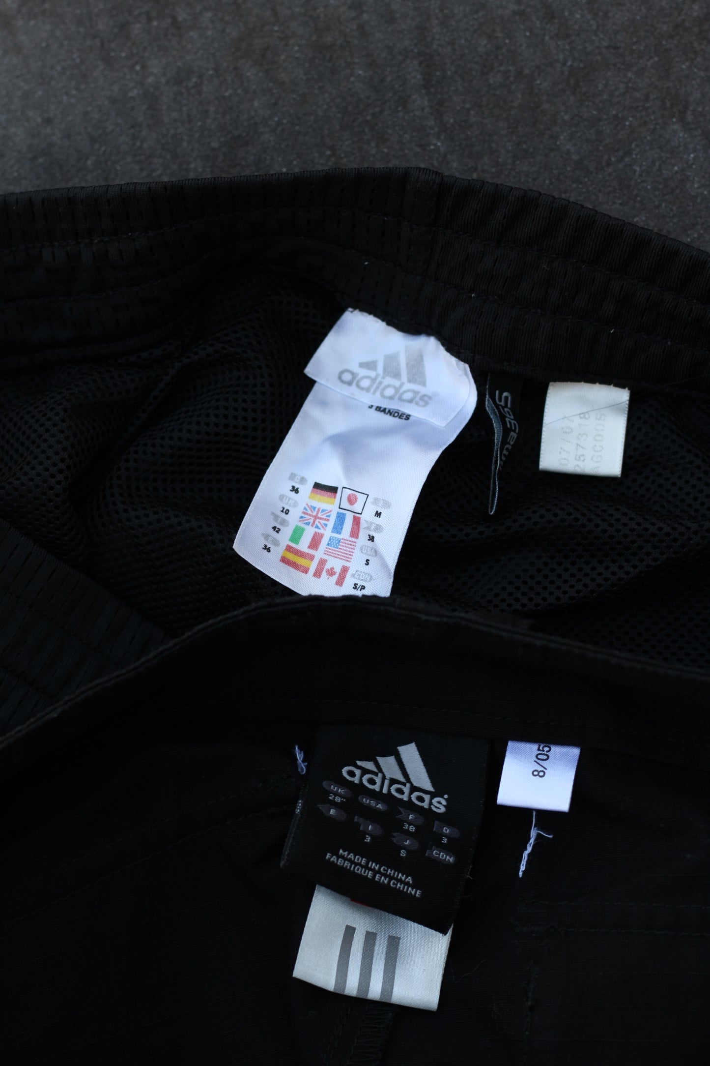 00's adidas Y2K Style Tech Pants x3点