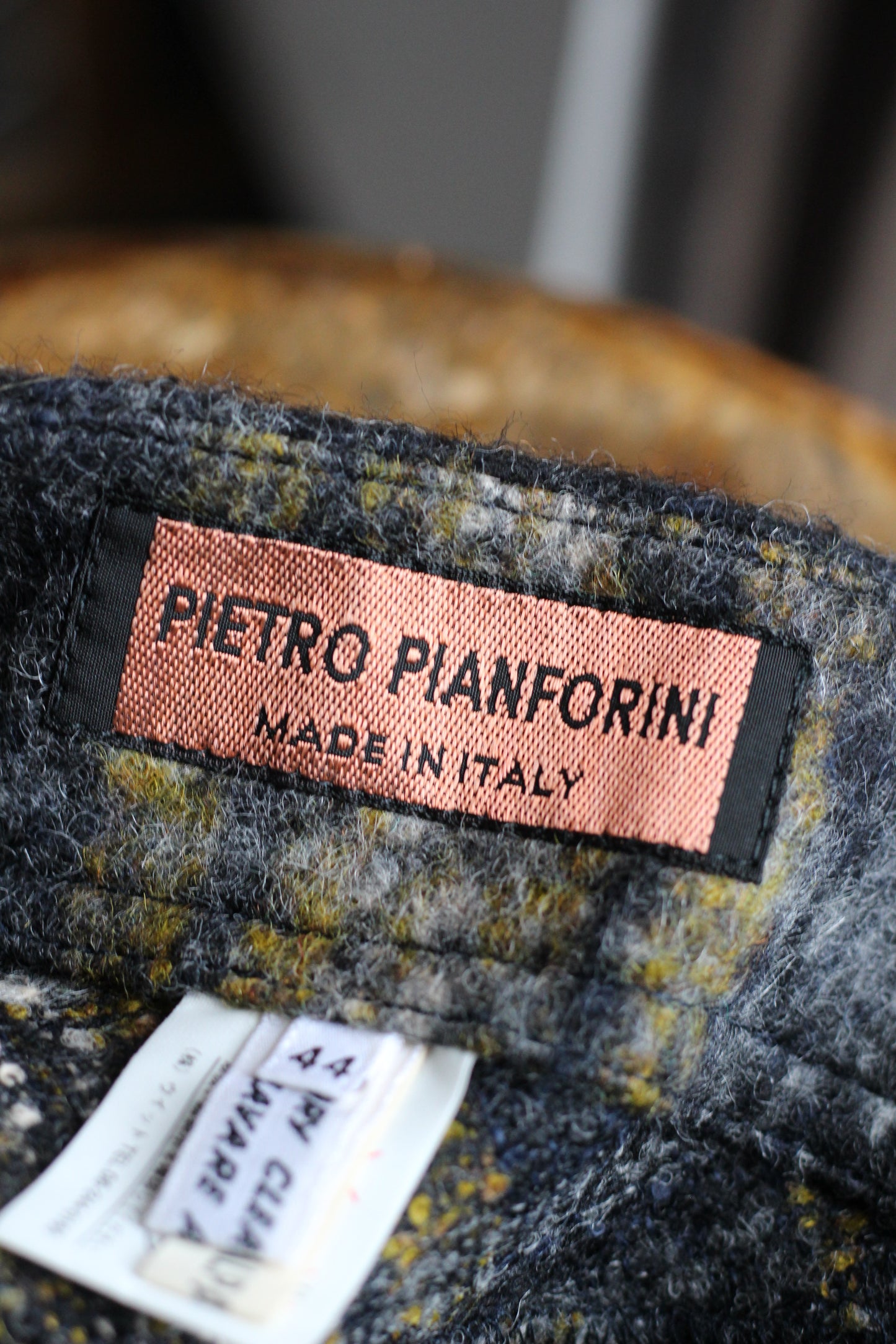 Women's Vintage Made In Italy Check Wool Skirt x5点