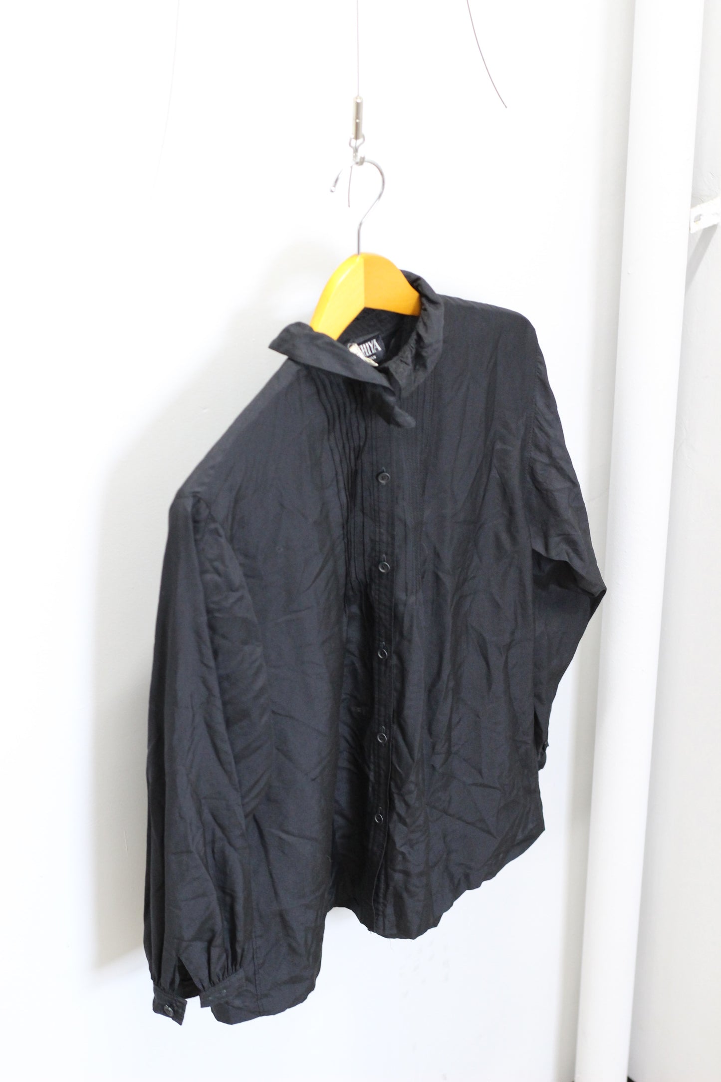 Vintage Black Long Sleeve Blouse x4点