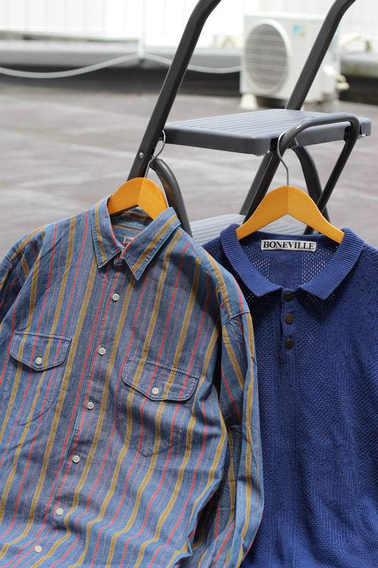 BONEVILLE Summer Knit & Long Sleeve Shirt set x2点