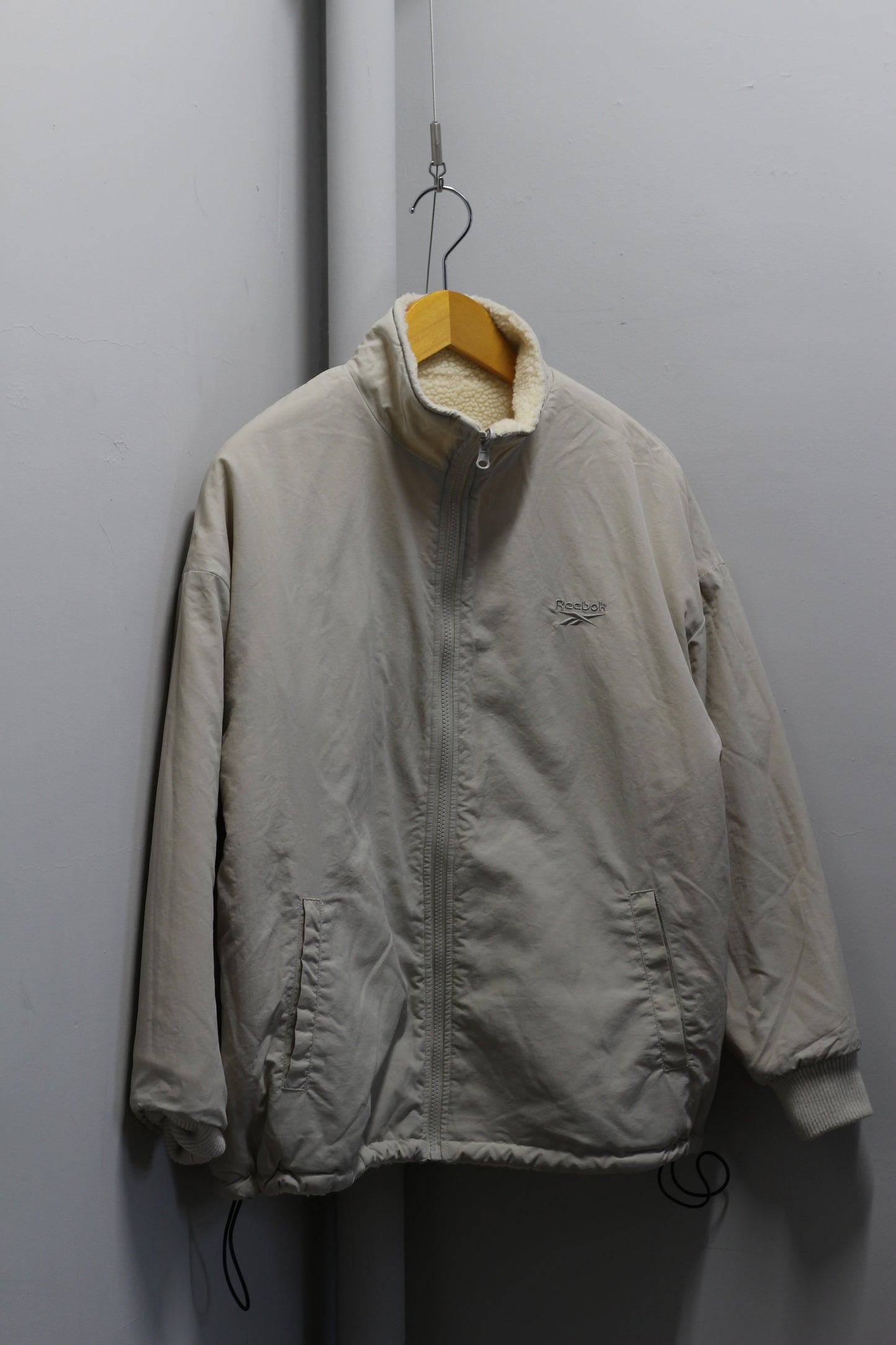 90's NIKE & Reebok Back Logo Reversible Jacket  x2点