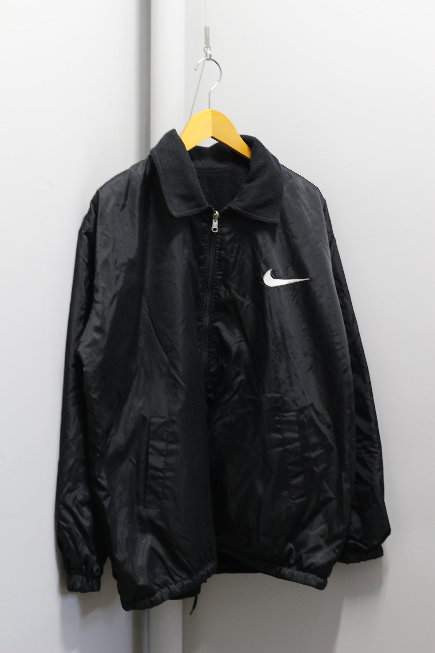 90's NIKE & Reebok Back Logo Reversible Jacket  x2点