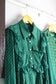 Vintage Green Design Long Sleeve One-Piece x2点