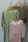 Vintage Flower Long Sleeve One-Piece x5点
