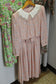 Vintage Flower Long Sleeve One-Piece x5点