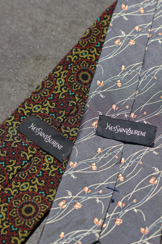 Old Yves Saint Laurent Tie x2点