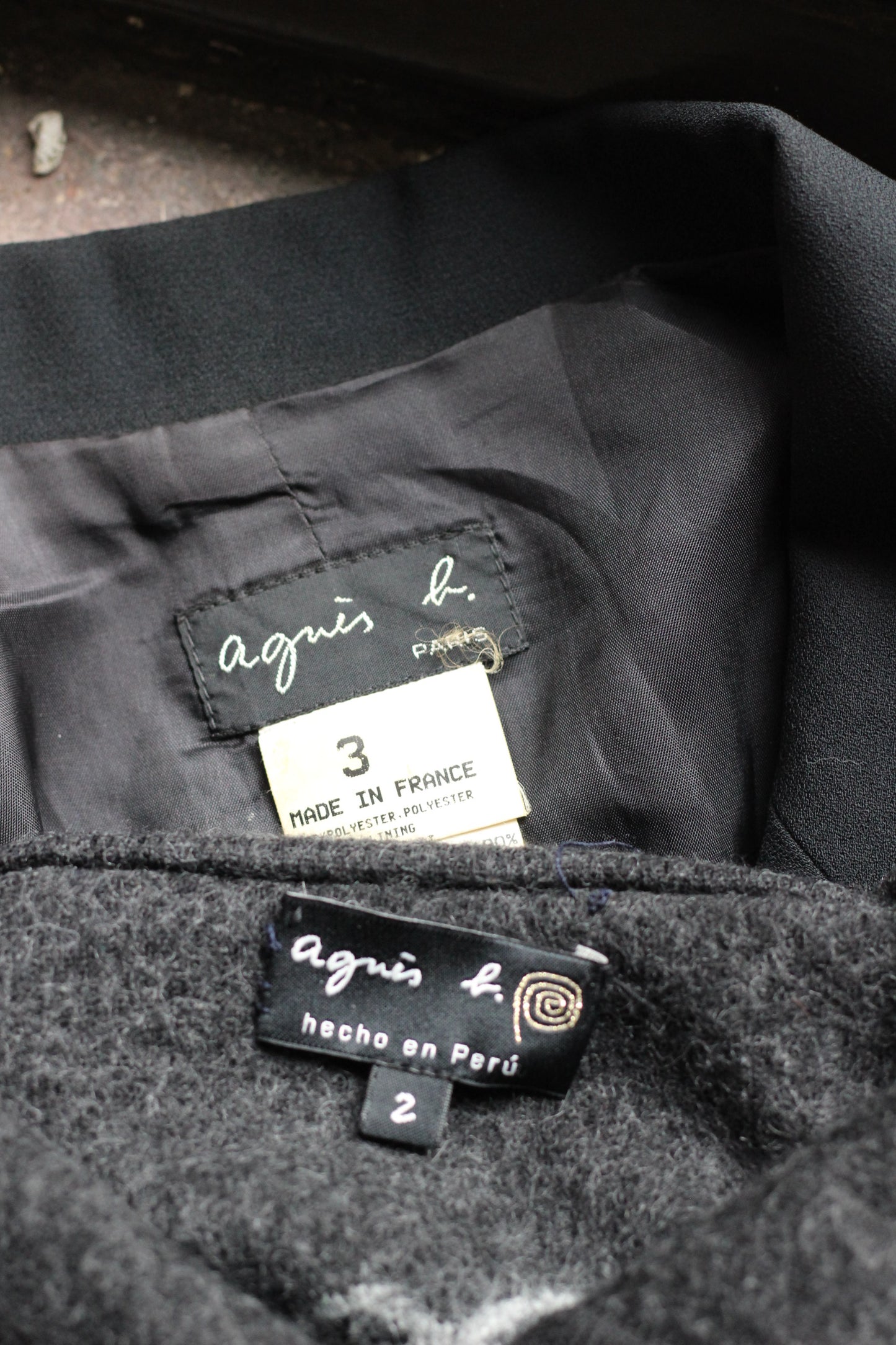 agnes b. Jacket x2点