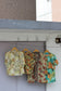 Vintage Floral Short Sleeve Blouse x10点