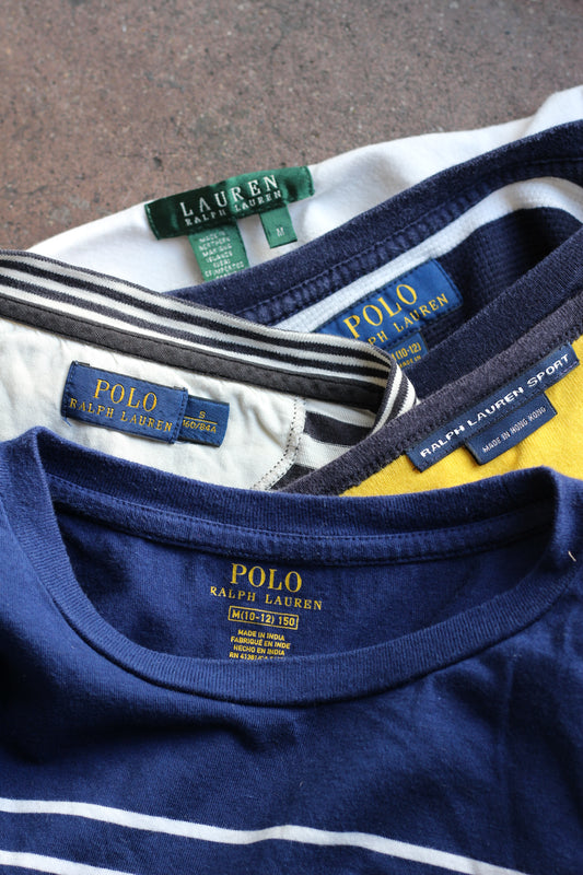Ralph Lauren Long Sleeve Striped T-Shirt x5点