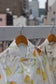 Vintage Floral White Long Sleeve Blouse x3点