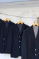 Men's American Traditional Gold Button Navy Blazer x6点