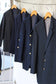 Men's American Traditional Gold Button Navy Blazer x6点