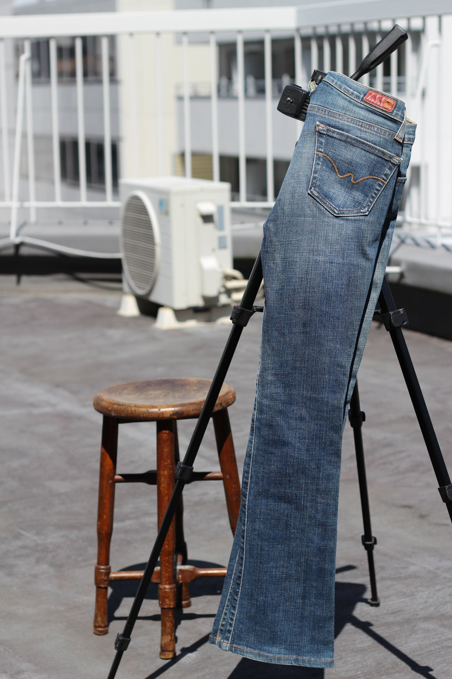 Made In USA Y2K Style Women's flare Denim Pants x2点