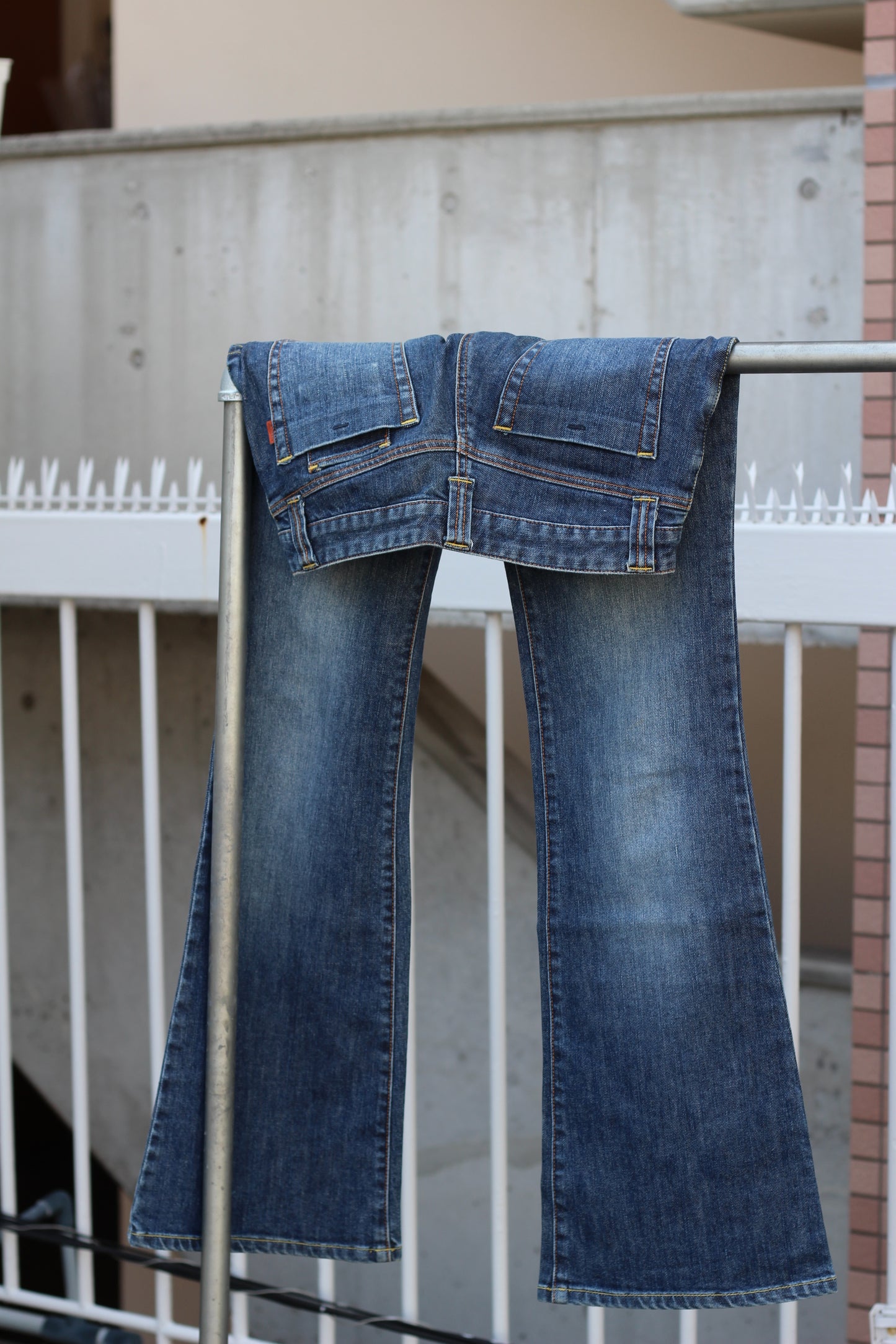 Women's Y2K Style flaredenim & Denim Pants x5点