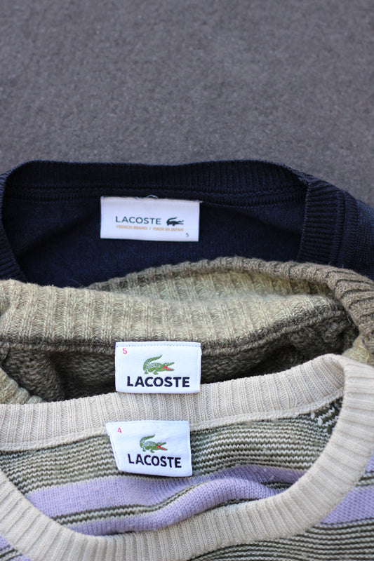 Lacoste Knitwear x4点