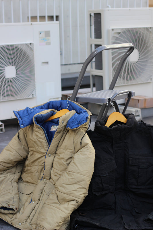 Men's Vintage L.L.Bean & Eddie Bauer Down Jackets & Coats x3点