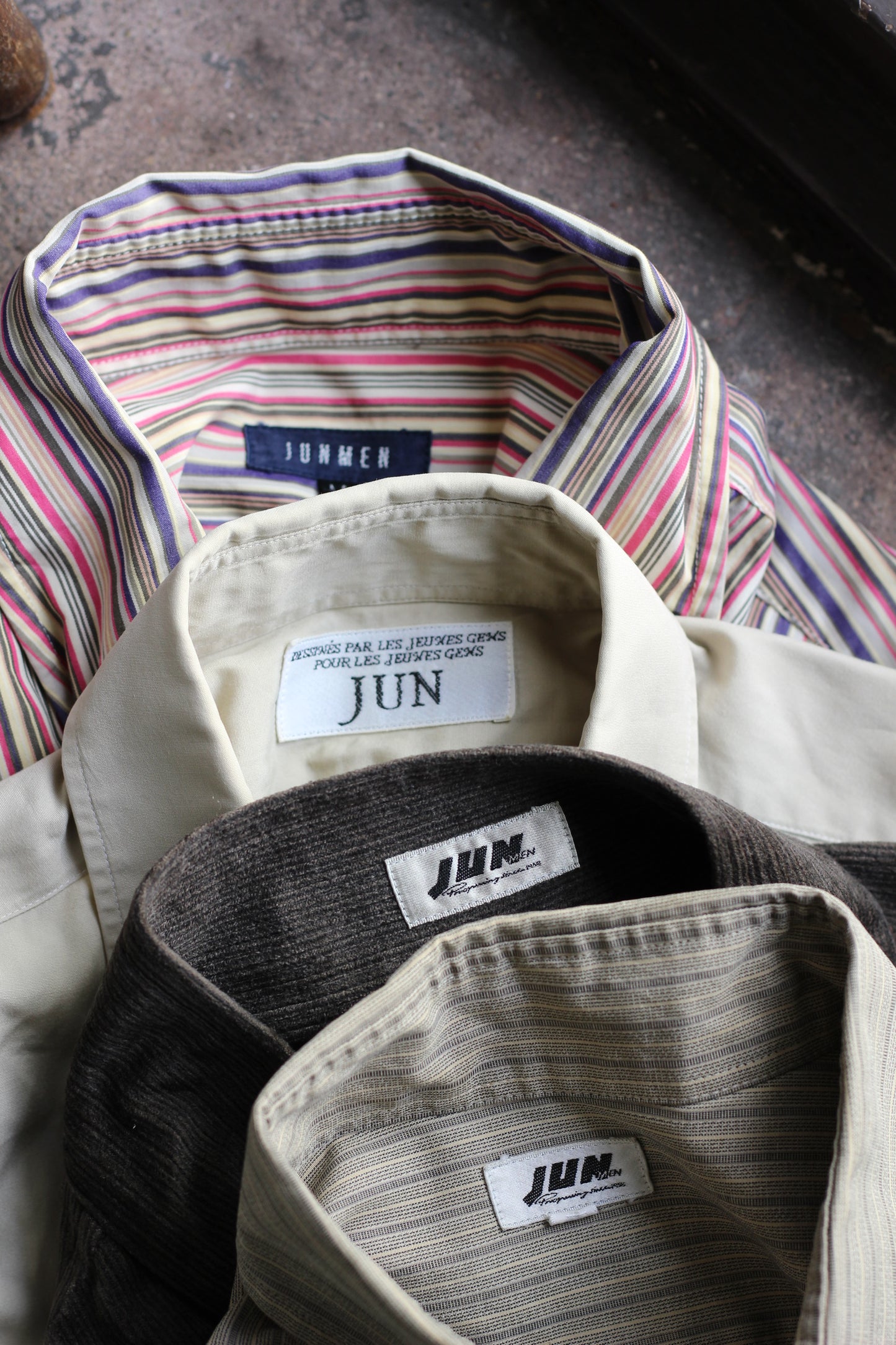 Old Dc Brand Jun Men Long Sleeve Shirt x4点