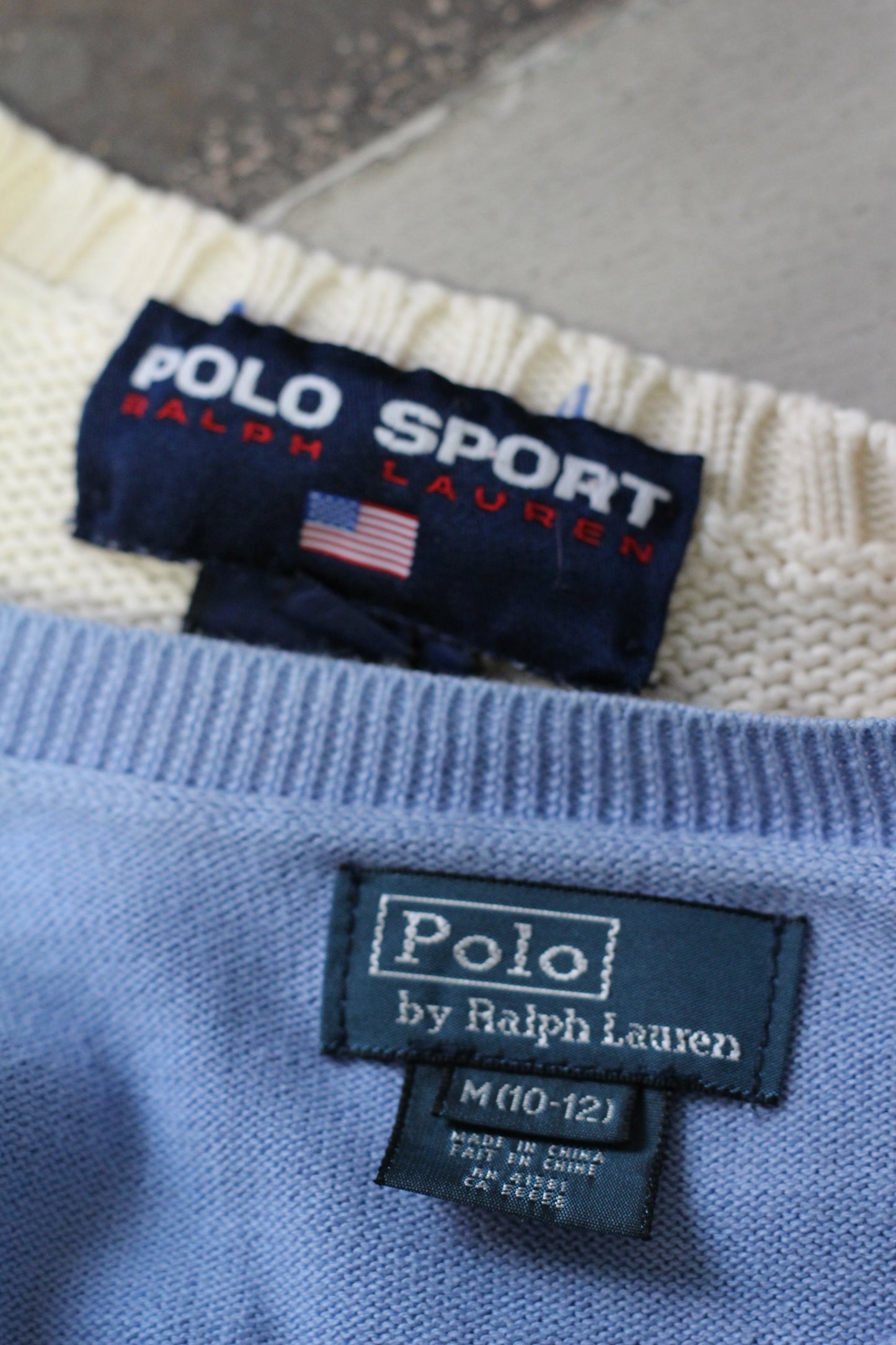90's-00's Polo Ralph Lauren V-Neck Knit x2点