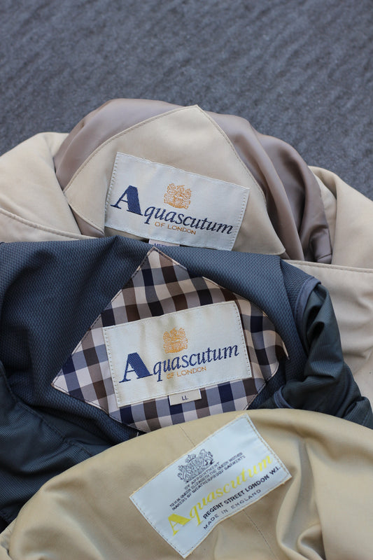 Men's Old Aquascutum Coat x3点