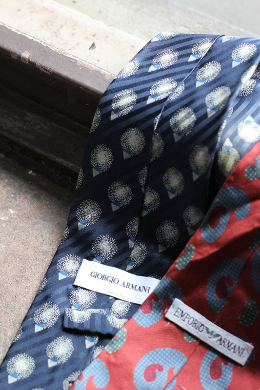 GIORGIO&EMPORIO ARMANI Tie x2点