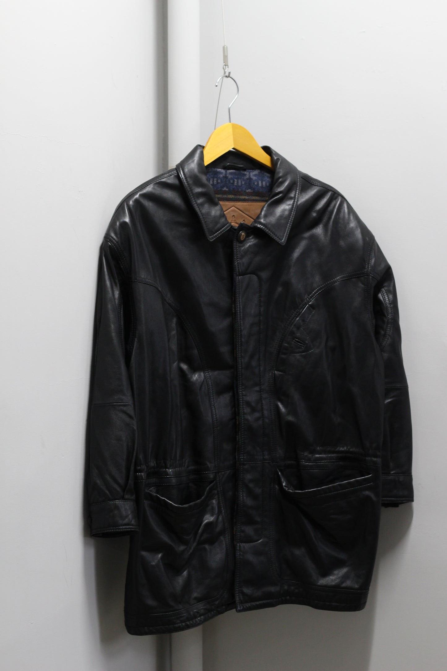 Made In Italy & Spain Men's Vintage Leather Jacket x3点