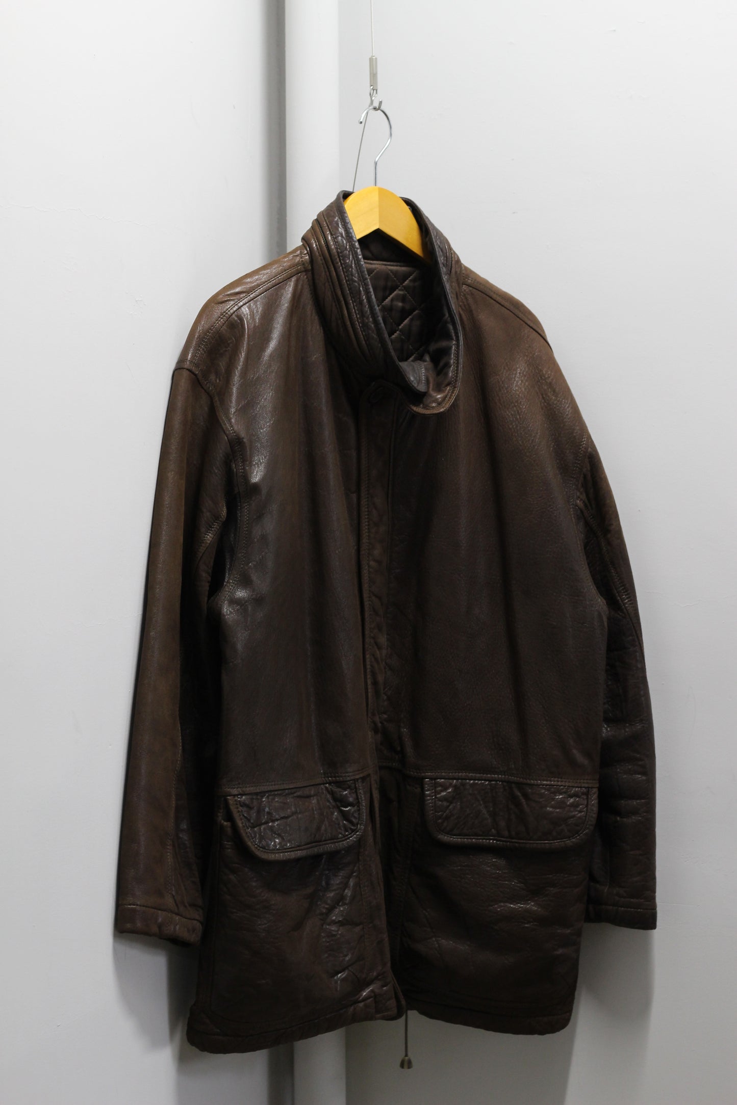 Made In Italy & Spain Men's Vintage Leather Jacket x3点