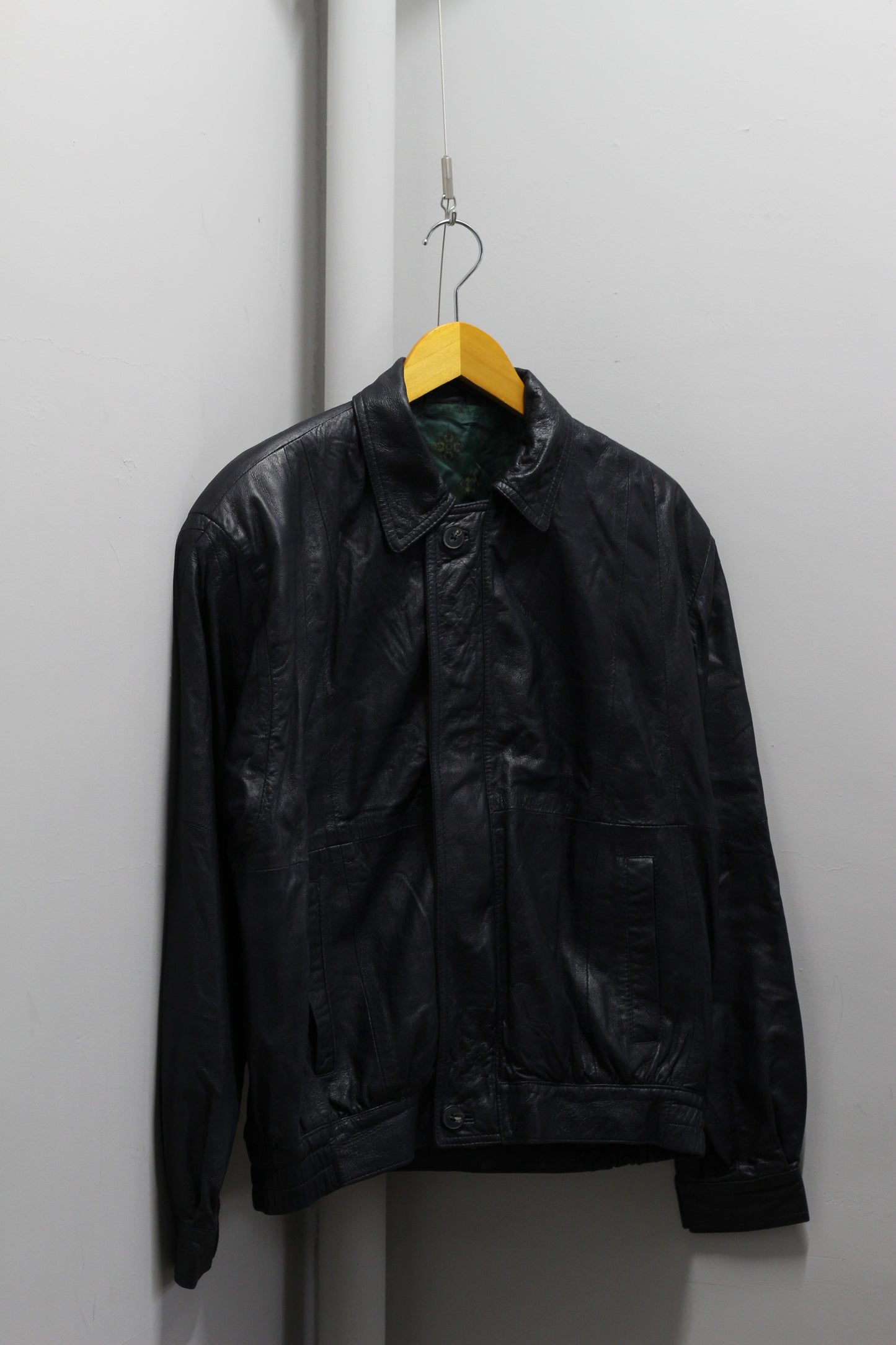 Made In Italy & Spain Men's Vintage Leather Jacket x3点