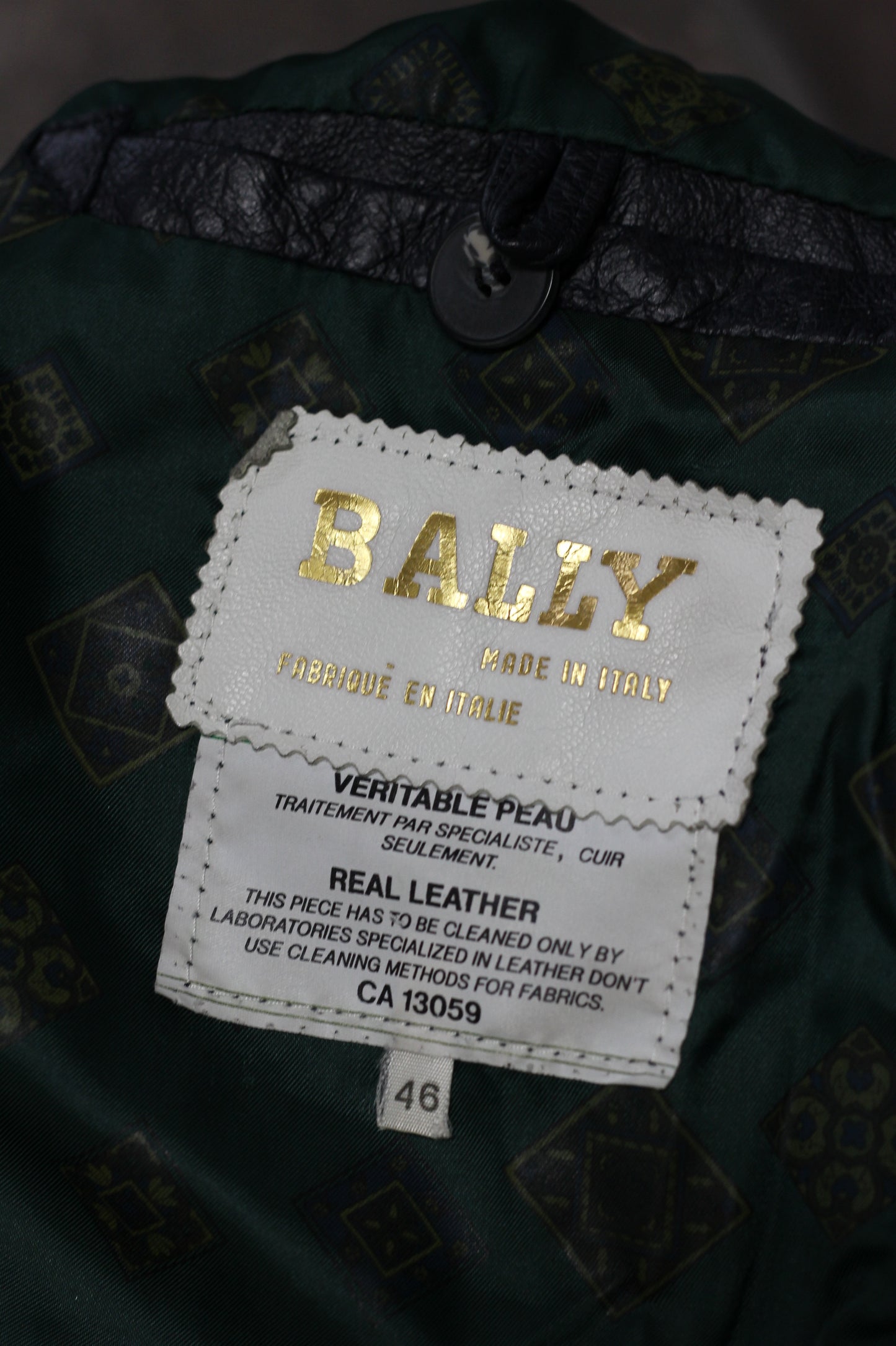 Made In Italy & Spain Men's Vintage Leather Jacket x3点