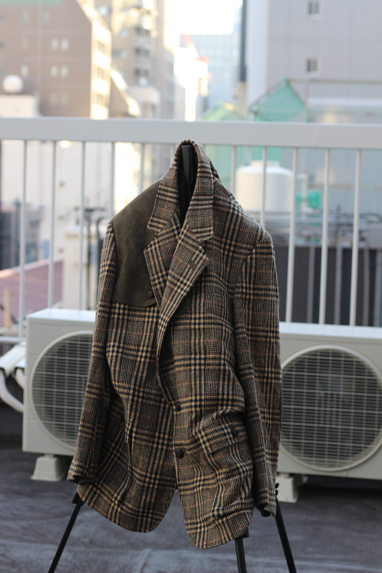 Men's Vintage Daks Tweed Check Tailored Jacket x5点