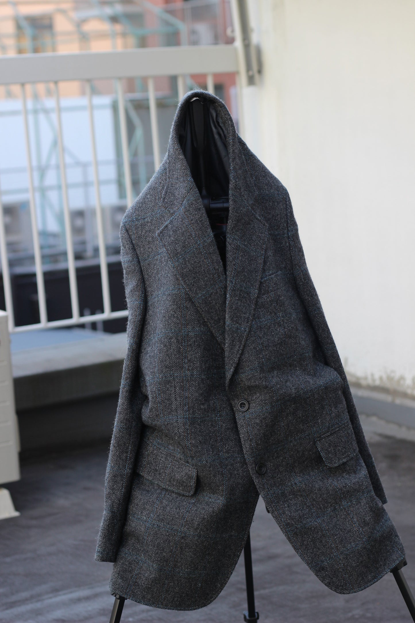 Men's Vintage Daks Tweed Check Tailored Jacket x5点
