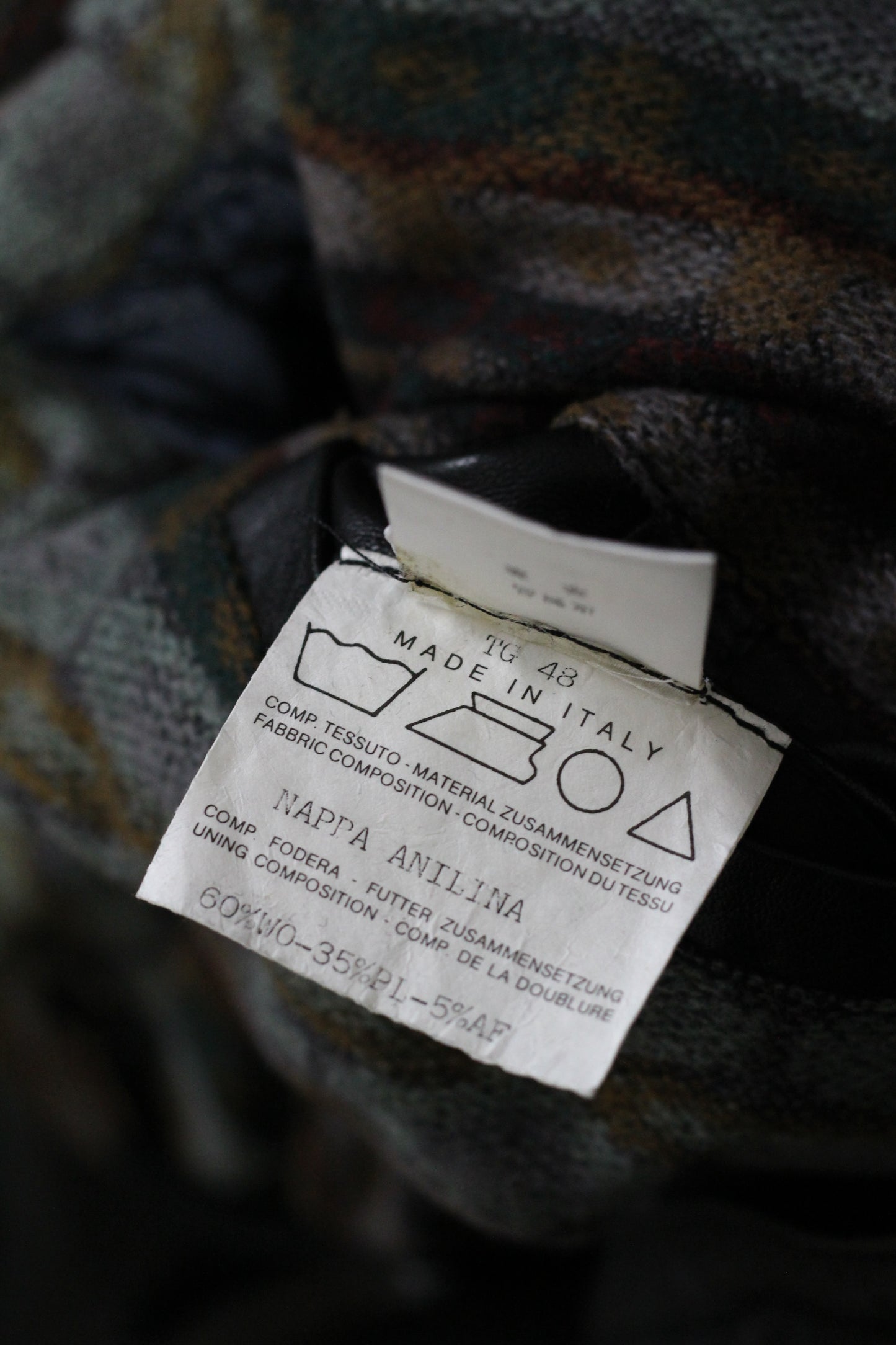 Made In Italy & Spain Men's Vintage Leather Jacket x3点