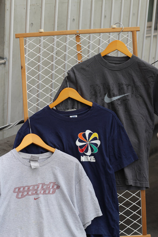 00's Nike Logo Print Short Sleeve T-Shirt set x4点