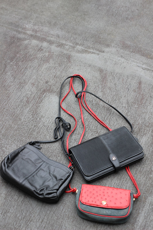 Women's Retro Bags x3点