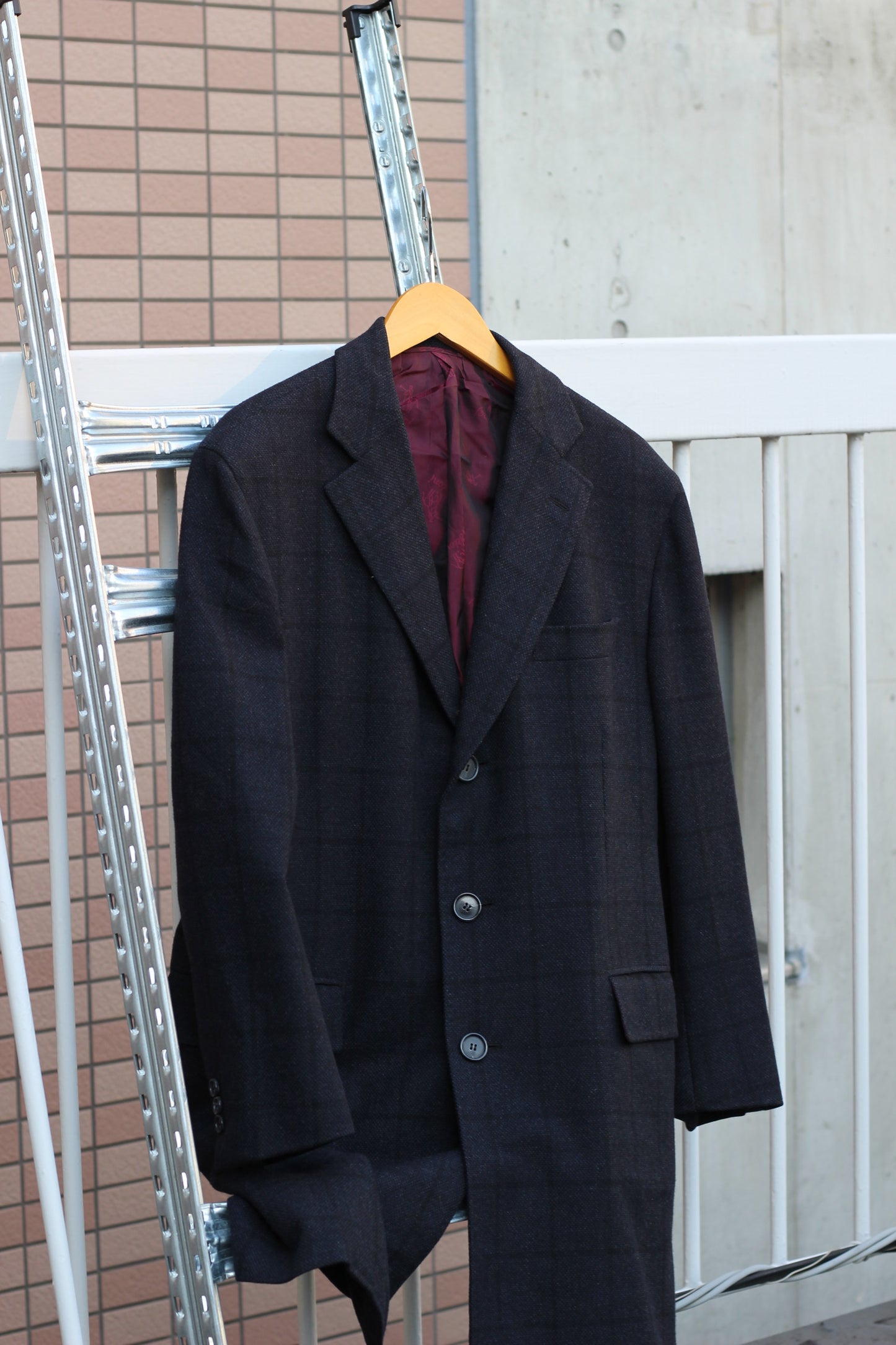 Men's Made In Italy Brioni 100% Cashmere Coat x2点