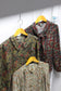 Vintage Paisley Long Sleeve Blouse x4点
