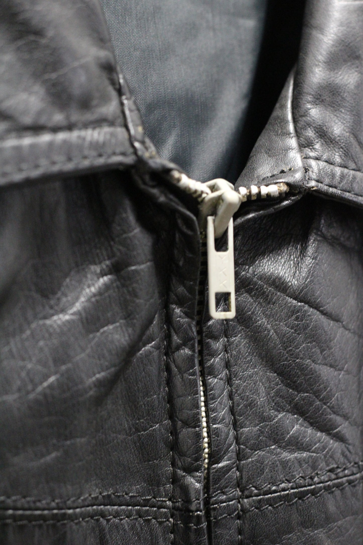 90's Men's Vintage A-2 Type Leather Bomber Jacket x2点