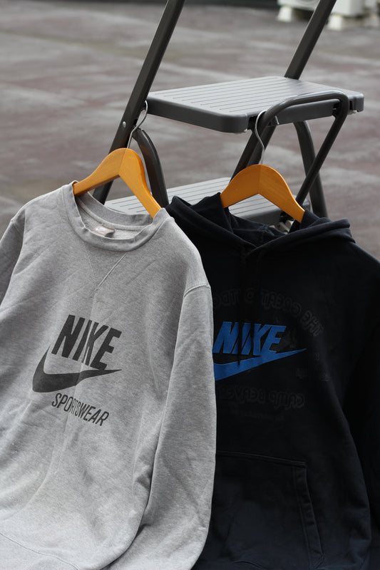 00's Nike Logo Print Sweatshirts & Hoodies set x2点