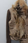 Y2K style Women's Vintage Pigskin Leather Docking Design Short Jacket x2点