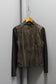 Y2K style Women's Vintage Pigskin Leather Docking Design Short Jacket x2点
