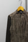 Y2K style Women's Vintage Pigskin Leather Docking Design Short Jacket x2点