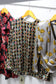Vintage Jewelry Print Long Sleeve Blouse x3点