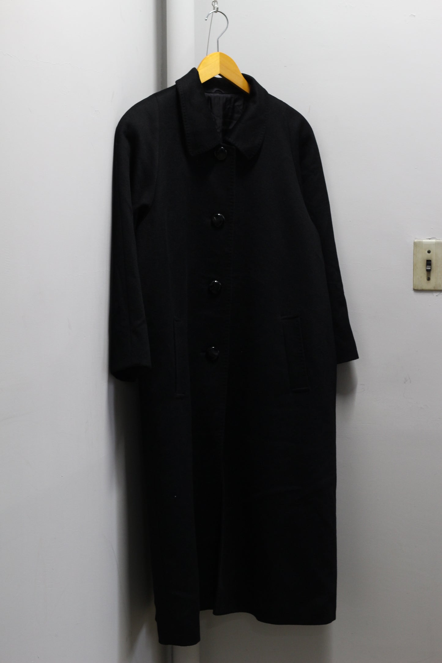 Women's Vintage Cashmere100%  Long Coat x2点