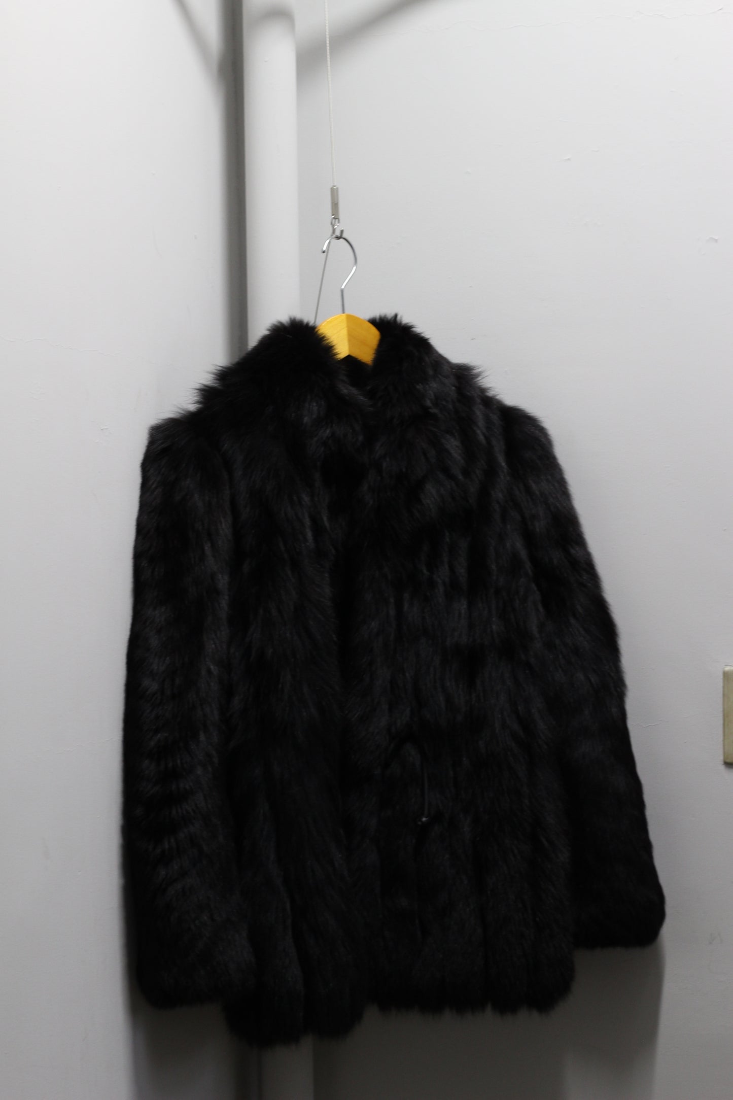 Women's Vintage Black Fur Jacket x2点