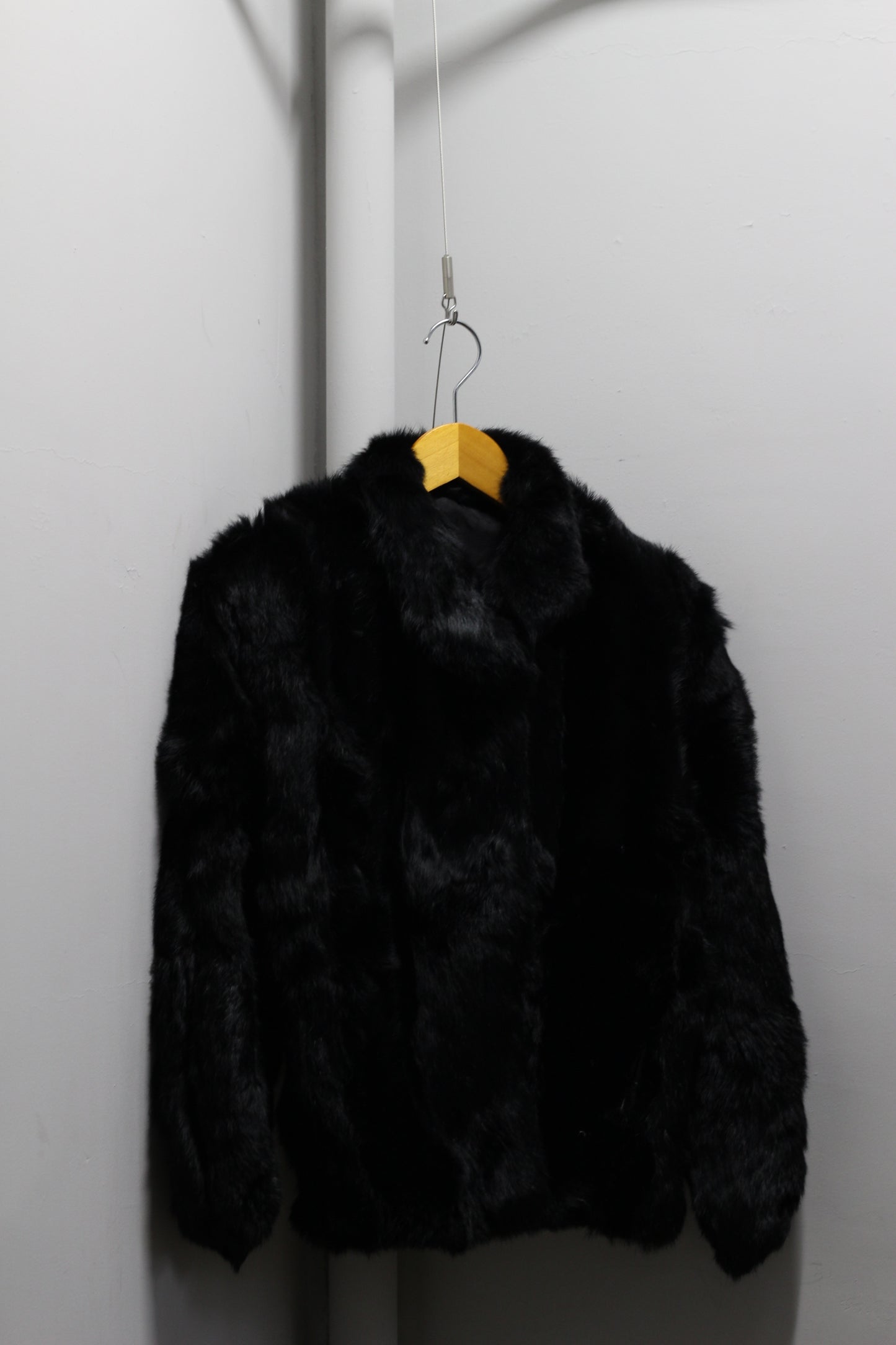Women's Vintage Black Fur Jacket x2点