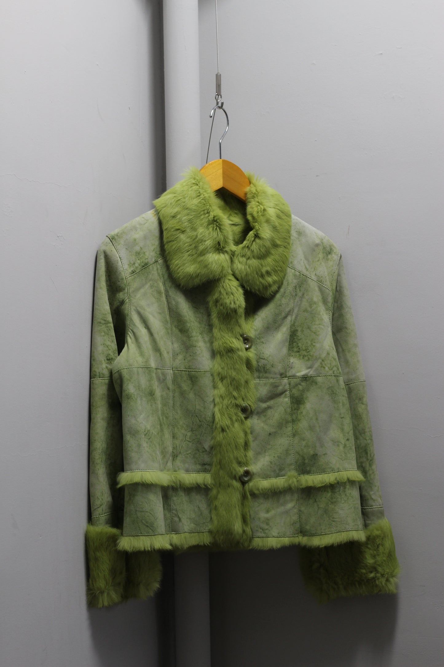 Women's Vintage Colored Fur Jacket x4点