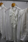 Vintage White Ruffle Lace Long Sleeve Blouse x5点