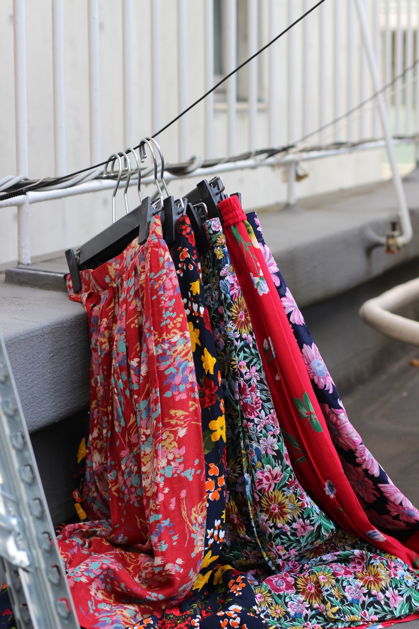 Women's Vintage Floral Skirt Bulk x29点